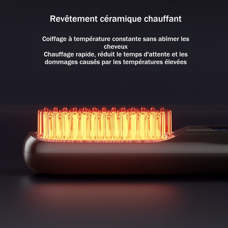 Peigne chauffant en céramique portable Nephemesis™